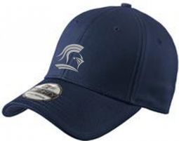 Adult New Era Structured Stretch Cotton Cap, Navy